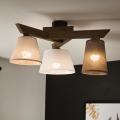 Brilagi - LED Stropna svjetiljka ANTHONY 3xE14/40W/230V hrast orah