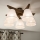 Brilagi - LED Stropna svjetiljka ANTHONY 5xE14/40W/230V hrast orah/bijela