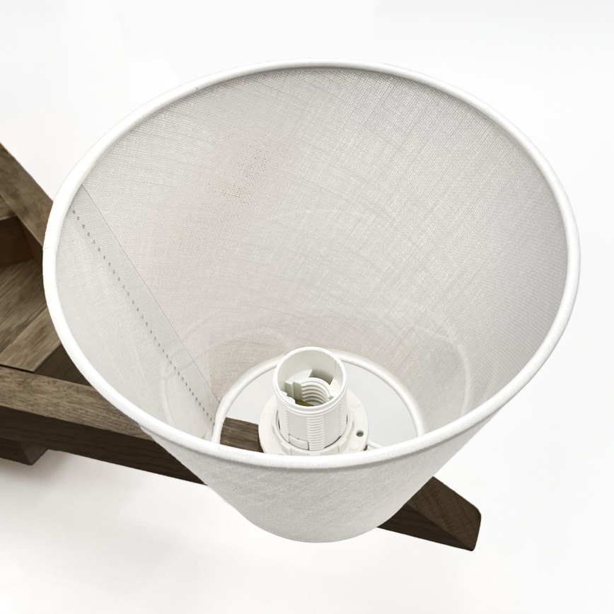 Brilagi - LED Stropna svjetiljka ANTHONY 5xE14/40W/230V hrast orah
