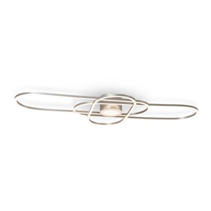 BRILAGI - LED prigušivo stropno svjetlo APOLLO LED/58W/230V 3000-6500K 43,2x101,2 cm matni krom + daljinski upravljač