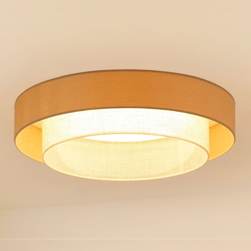 Brilagi - LED Stropna svjetiljka ARIZONA BOHO LED/26W/230V pr. 60 cm bež