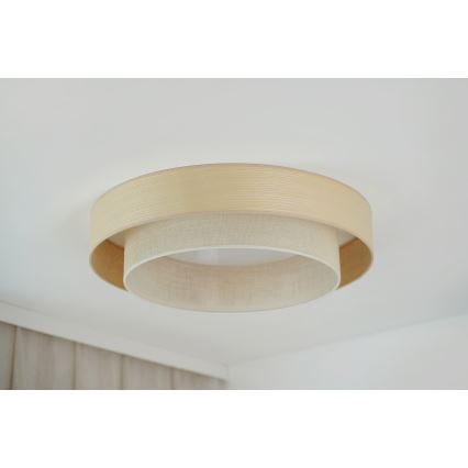 Brilagi - LED Stropna svjetiljka ARIZONA BOHO LED/26W/230V pr. 60 cm bež