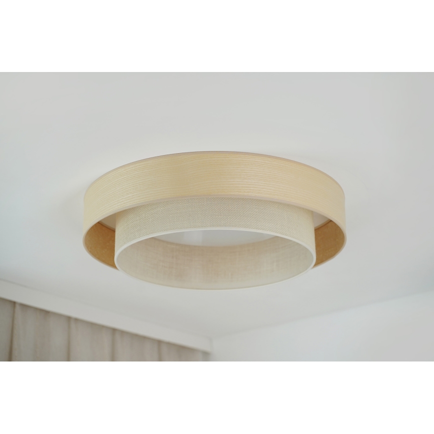 Brilagi - LED Stropna svjetiljka ARIZONA BOHO LED/26W/230V pr. 60 cm bež