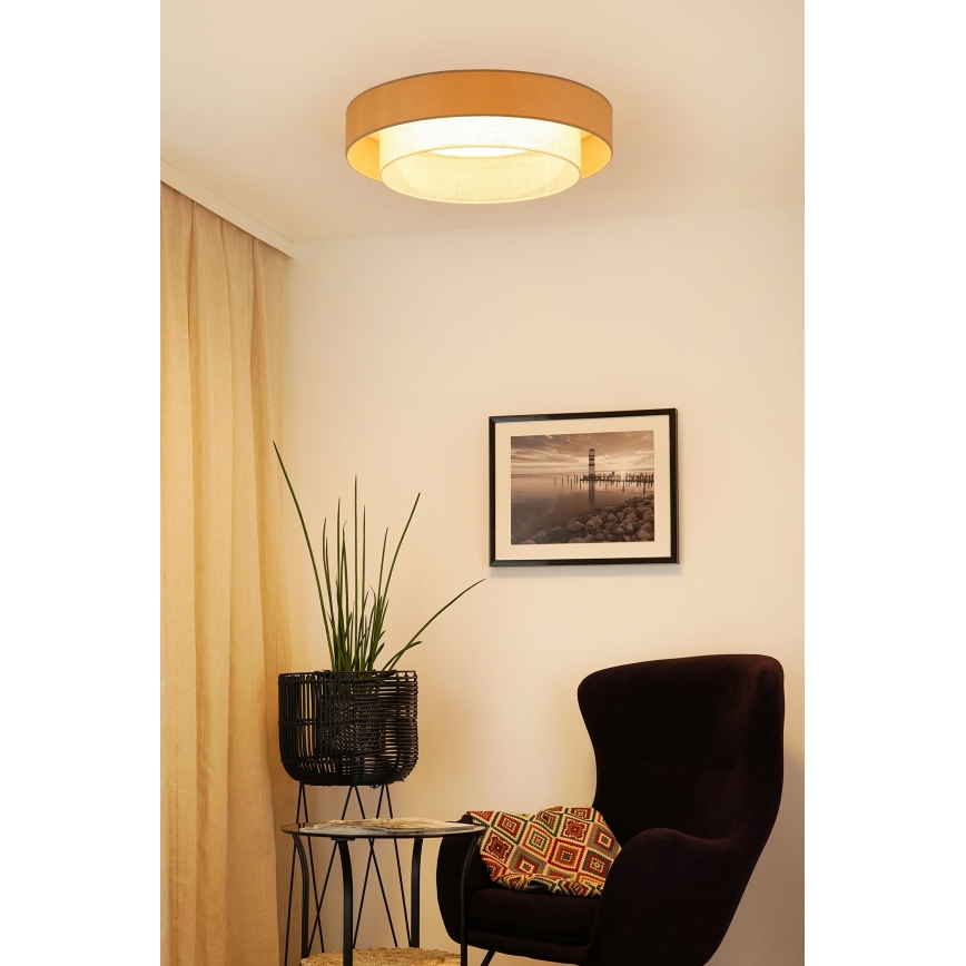 Brilagi - LED Stropna svjetiljka ARIZONA BOHO LED/26W/230V pr. 60 cm bež