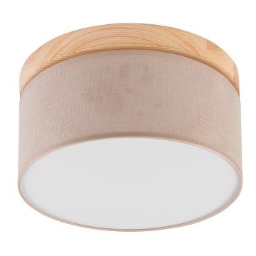 Brilagi - LED Stropna svjetiljka BELLADONNA 1xE27/15W/230V pr. 30 cm bež/bor