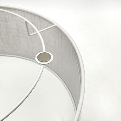 Brilagi - LED Stropna svjetiljka BELLADONNA 1xE27/15W/230V promjer 30 cm bijela/hrast orah