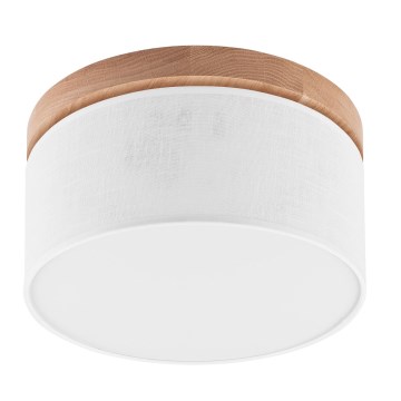 Brilagi - LED Stropna svjetiljka BELLADONNA 1xE27/15W/230V pr. 30 cm bijela/hrast