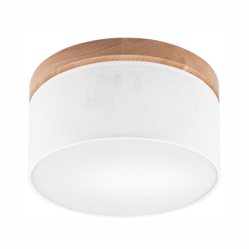 Brilagi - LED Stropna svjetiljka BELLADONNA 1xE27/15W/230V pr. 30 cm bijela/hrast