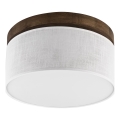 Brilagi - LED Stropna svjetiljka BELLADONNA 1xE27/15W/230V pr. 30 cm bijela/hrast
