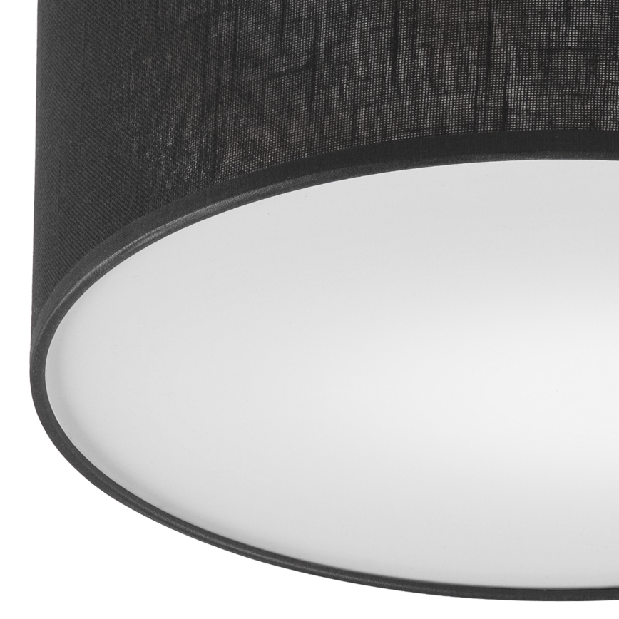 Brilagi - LED Stropna svjetiljka BELLADONNA 1xE27/15W/230V pr. 30 cm crna/bor