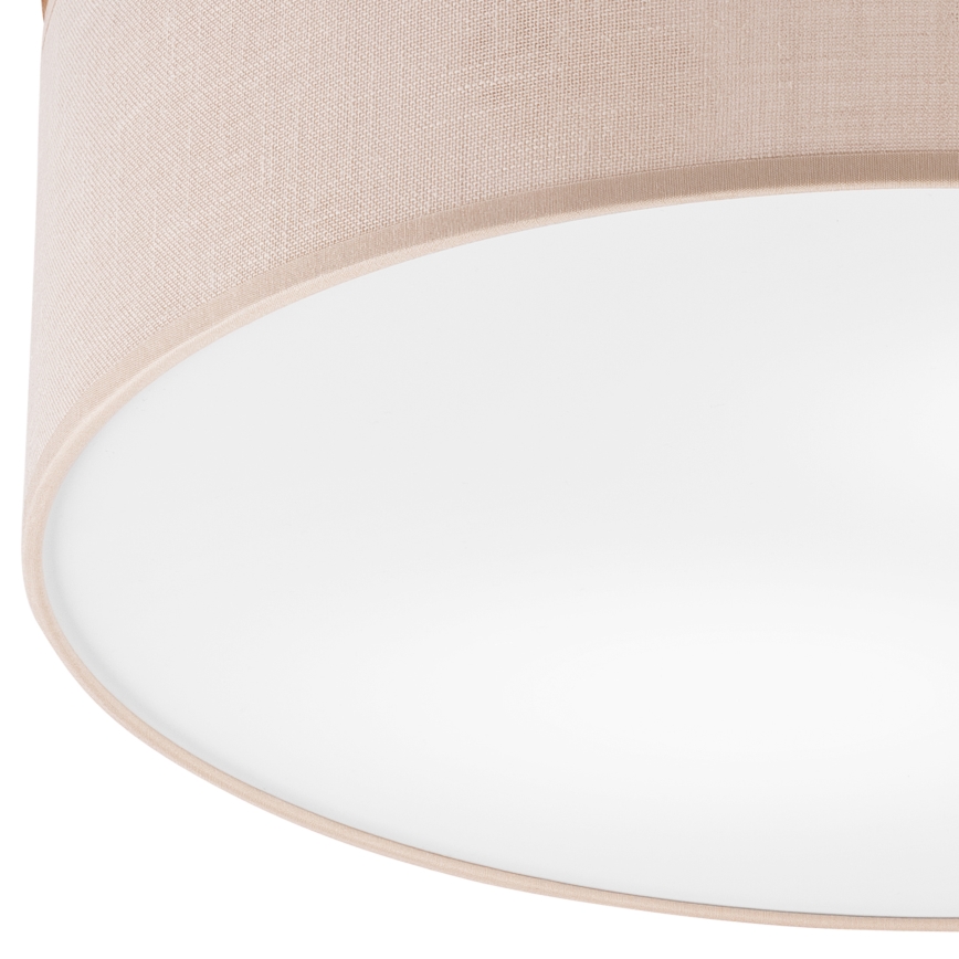 Brilagi - LED Stropna svjetiljka BELLADONNA 2xE27/15W/230V pr. 40 cm bež/hrast