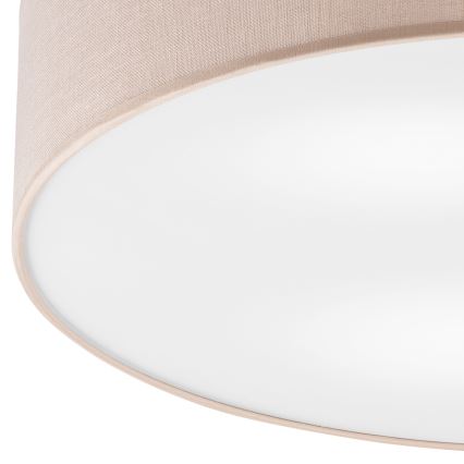 Brilagi - LED Stropna svjetiljka BELLADONNA 3xE27/15W/230V pr. 50 cm bež/bor