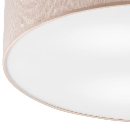 Brilagi - LED Stropna svjetiljka BELLADONNA 3xE27/15W/230V pr. 50 cm bež/hrast