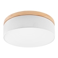 Brilagi - LED Stropna svjetiljka BELLADONNA 3xE27/15W/230V pr. 50 cm bijela/bor