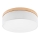 Brilagi - LED Stropna svjetiljka BELLADONNA 3xE27/15W/230V pr. 50 cm bijela/bor