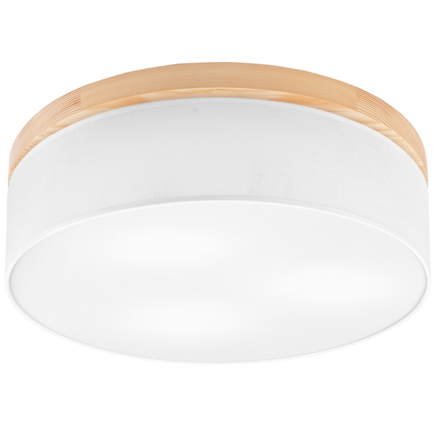 Brilagi - LED Stropna svjetiljka BELLADONNA 3xE27/15W/230V pr. 50 cm bijela/bor