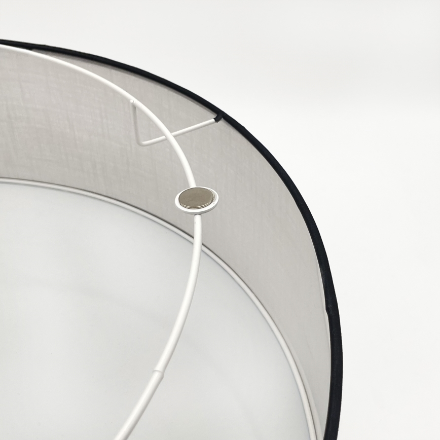 Brilagi - LED Stropna svjetiljka BELLADONNA 3xE27/15W/230V promjer 50 cm bijela/hrast
