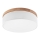 Brilagi - LED Stropna svjetiljka BELLADONNA 3xE27/15W/230V pr. 50 cm bijela/hrast