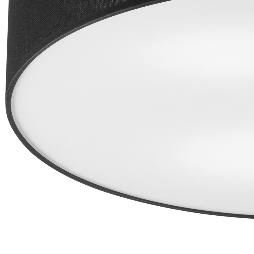 Brilagi - LED Stropna svjetiljka BELLADONNA 3xE27/15W/230V pr. 50 cm crna/hrast