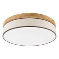 Brilagi - LED Stropna svjetiljka BELLADONNA LED/36W/230V 50 cm krem/buk