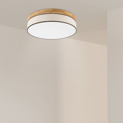 Brilagi - LED Stropna svjetiljka BELLADONNA LED/36W/230V 50 cm krem/buk