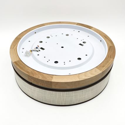 Brilagi - LED stropna svjetiljka BELLADONNA LED/36W/230V pr. 40 cm krem/hrast