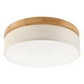 Brilagi - LED Stropna svjetiljka BELLADONNA LED/36W/230V promjer 40 cm krem/bukva