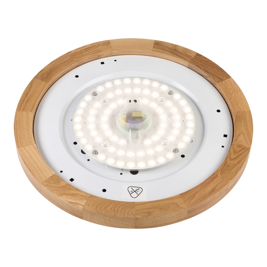 Brilagi - LED stropna svjetiljka BELLADONNA LED/36W/230V Ø 40 cm bijela/hrast