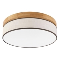 Brilagi - LED Stropna svjetiljka BELLADONNA LED/36W/230V Ø 40 cm krem/dub