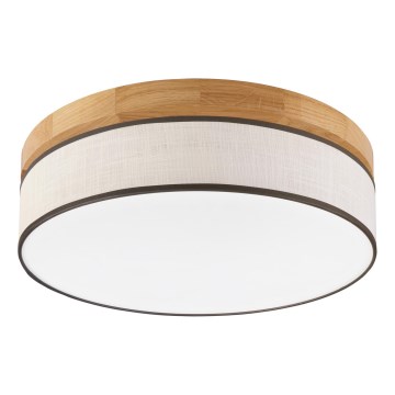 Brilagi - LED Stropna svjetiljka BELLADONNA LED/36W/230V Ø 40 cm krem/dub