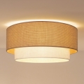 Brilagi - LED stropna svjetiljka BOHO ECO 1xE27/10W/230V Ø 40 cm bež/krem
