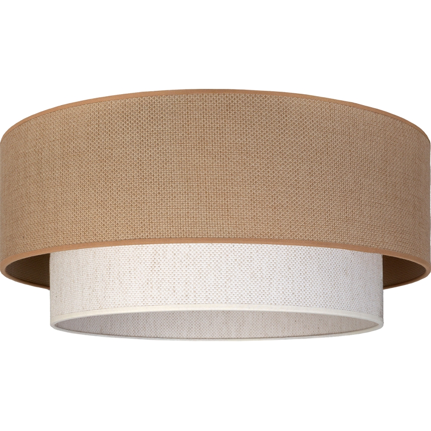Brilagi - LED stropna svjetiljka BOHO ECO 1xE27/10W/230V Ø 40 cm bež/krem