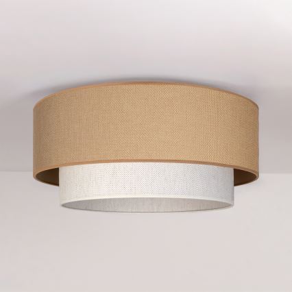Brilagi - LED stropna svjetiljka BOHO ECO 1xE27/10W/230V Ø 40 cm bež/krem