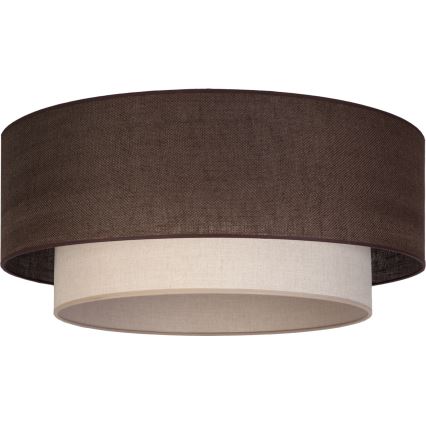 Brilagi - LED stropna svjetiljka BOHO ECO 1xE27/10W/230V Ø 40 cm smeđa/krem