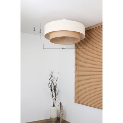 Brilagi - LED stropna svjetiljka BOHO STIL 3x E27 / 15W / 230V Ø 80 cm