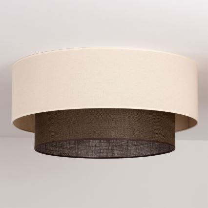 Brilagi - LED stropna svjetiljka BOHO STYLE 3xE27/15W/230V Ø 60 cm krem/smeđa