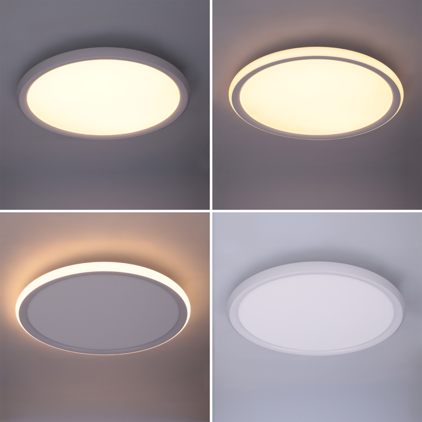 Brilagi - LED stropna svjetiljka CARLOS LED/24W/230V promjer 40 cm bijela