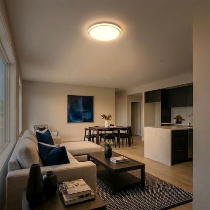 Brilagi - LED stropna svjetiljka CARLOS LED/24W/230V promjer 40 cm bijela