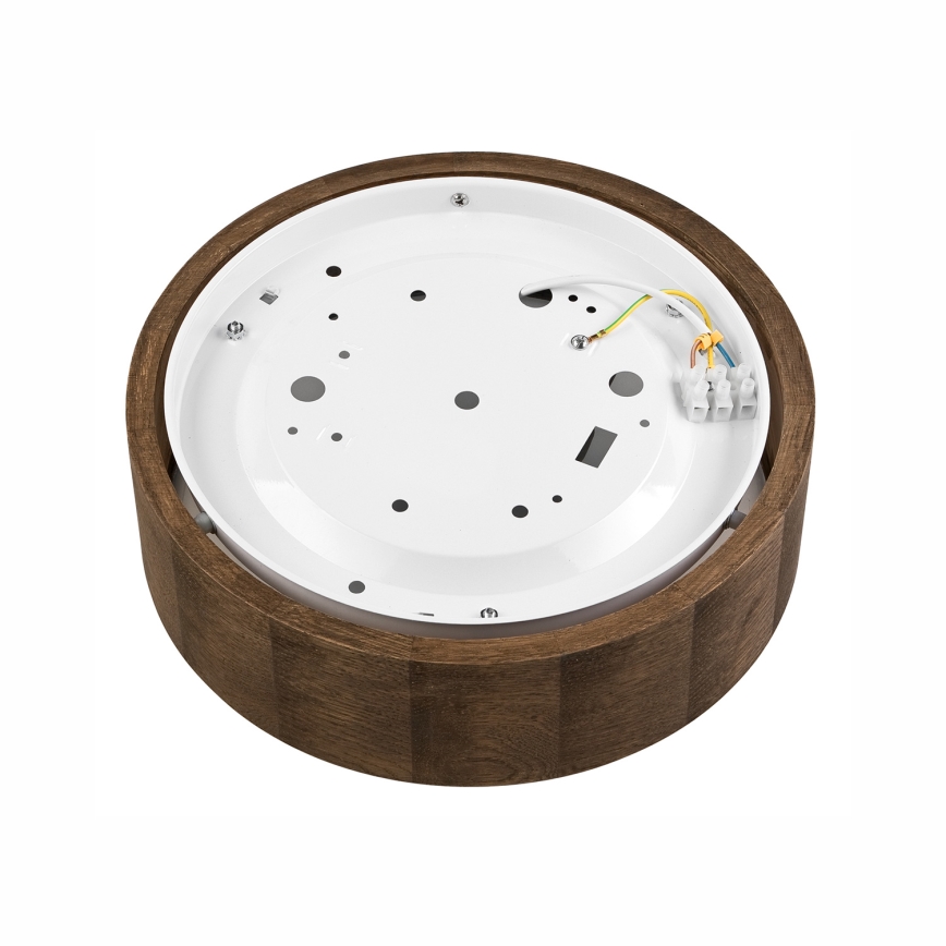 Brilagi - LED Stropna svjetiljka CARVALHO 1xE27/60W/230V hrast pr. 27 cm