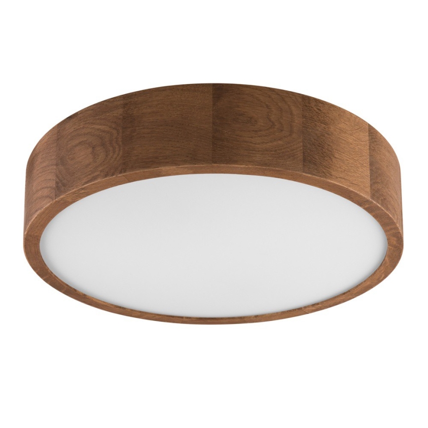Brilagi - LED stropna svjetiljka CARVALHO 2xE27/15W/230V hrast-trešnja, Ø 37 cm