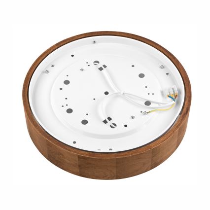 Brilagi - LED stropna svjetiljka CARVALHO 2xE27/15W/230V hrast-trešnja, Ø 37 cm