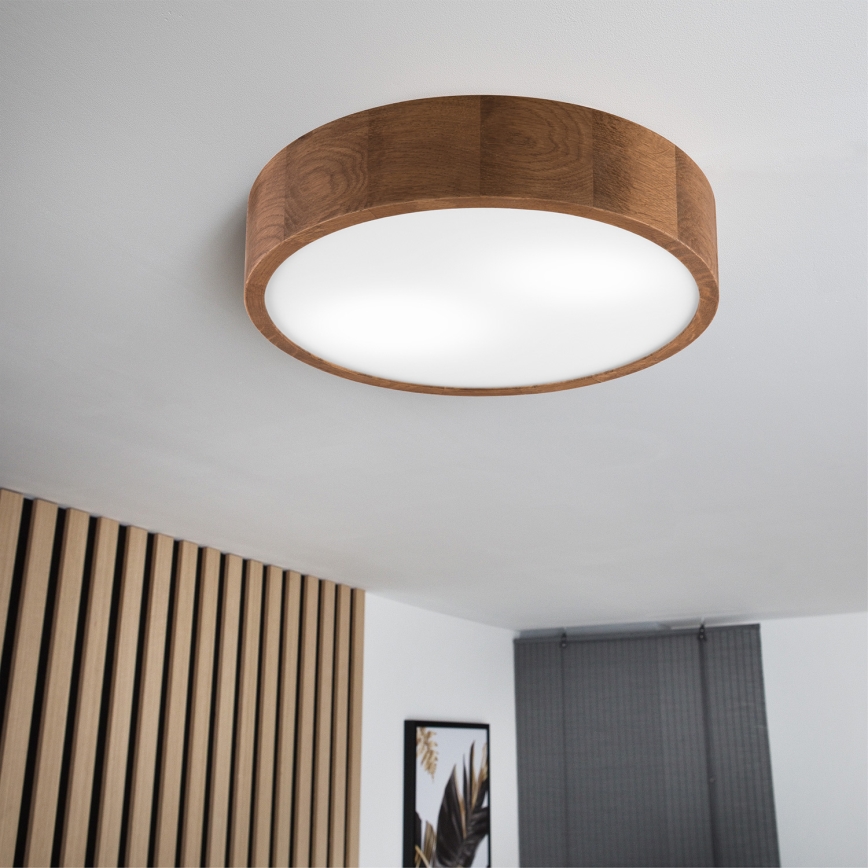 Brilagi - LED Stropna svjetiljka CARVALHO 2xE27/60W/230V hrast trešnja pr. 37 cm