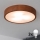 Brilagi - LED stropna svjetiljka CARVALHO 3xE27/15W/230V, hrast/trešnja, Ø 47 cm