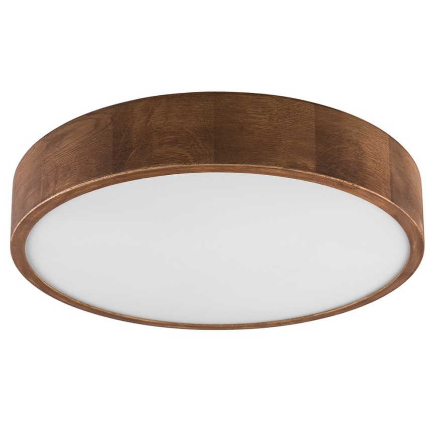 Brilagi - LED stropna svjetiljka CARVALHO 3xE27/15W/230V, hrast/trešnja, Ø 47 cm