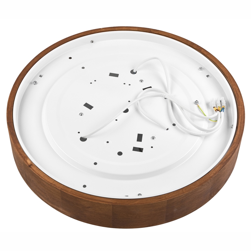Brilagi - LED stropna svjetiljka CARVALHO 3xE27/15W/230V, hrast/trešnja, Ø 47 cm