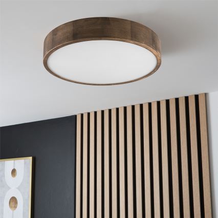 Brilagi - LED Stropna svjetiljka CARVALHO 3xE27/60W/230V hrast pr. 47 cm