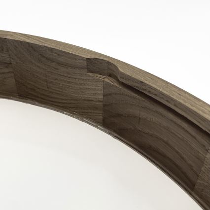 Brilagi - LED stropna svjetiljka CARVALHO 4xE27/60W/230V, dekor hrast-orah, promjer 57,5 cm