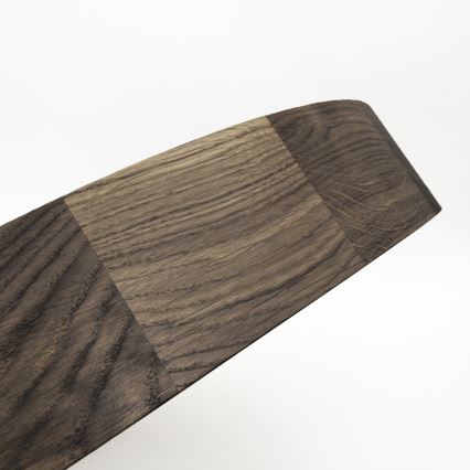 Brilagi - LED stropna svjetiljka CARVALHO 4xE27/60W/230V, dekor hrast-orah, promjer 57,5 cm