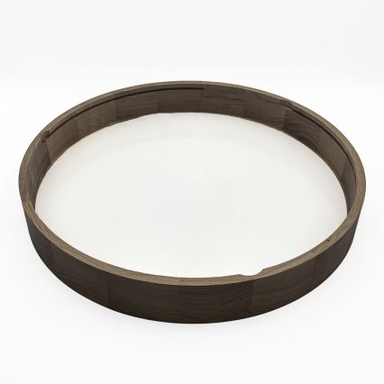 Brilagi - LED stropna svjetiljka CARVALHO 4xE27/60W/230V, dekor hrast-orah, promjer 57,5 cm