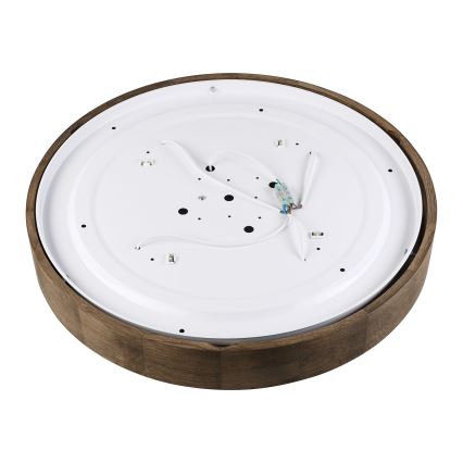 Brilagi - LED stropna svjetiljka CARVALHO 4xE27/60W/230V, dekor hrast-orah, promjer 57,5 cm